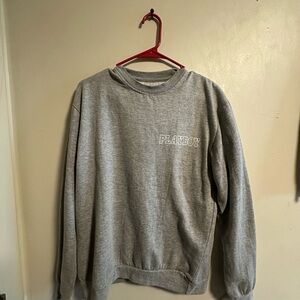 PLAYBOY Gray Crewneck Sweater